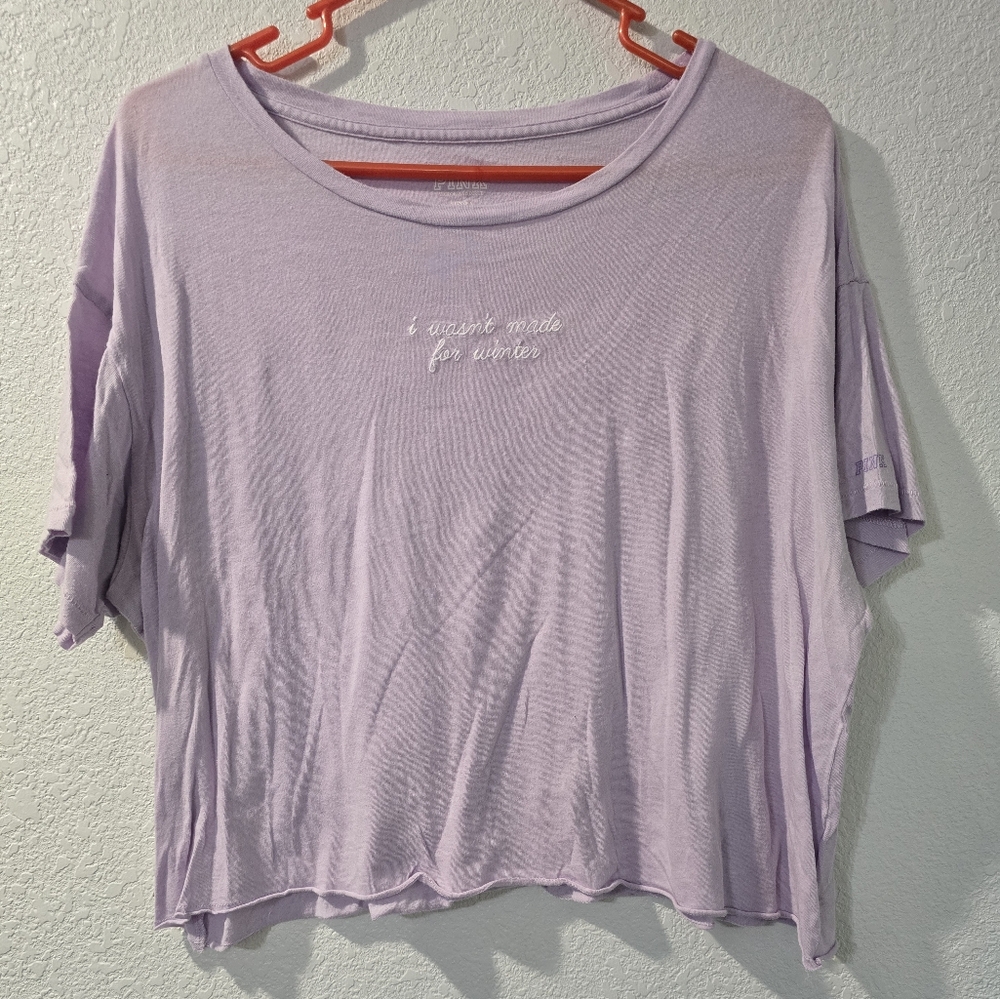 PINK M Crop Top 💜